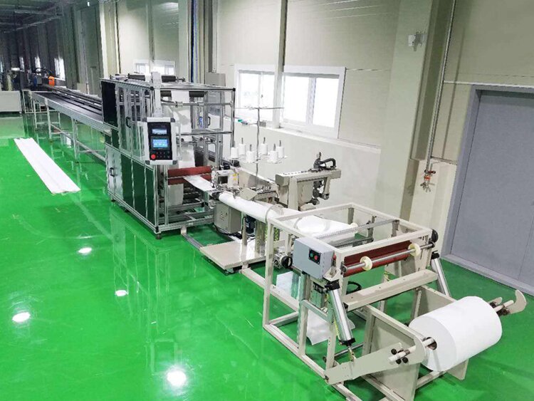 滌綸針刺氈，滌綸針刺過濾氈除塵布袋加工設備